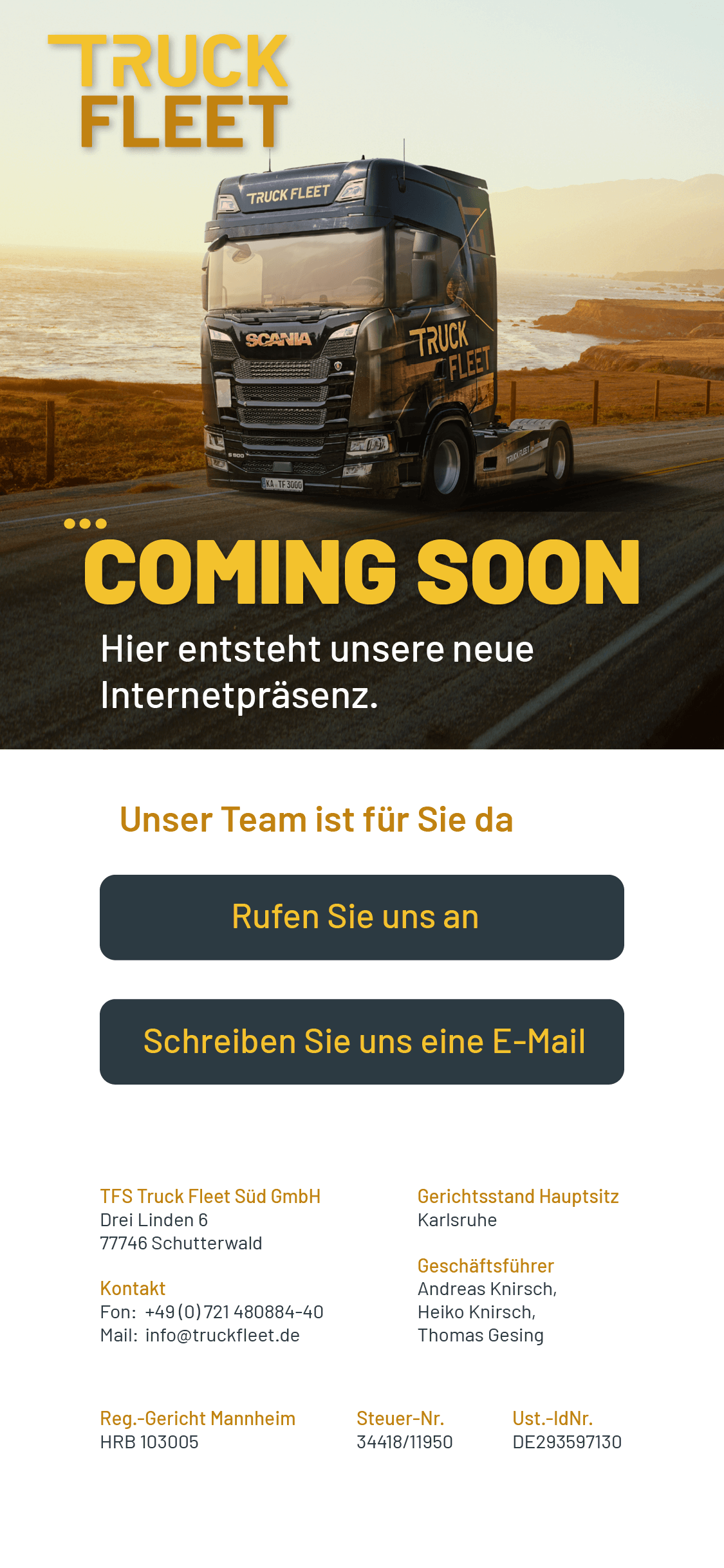 Truckfleet Cooming Soon